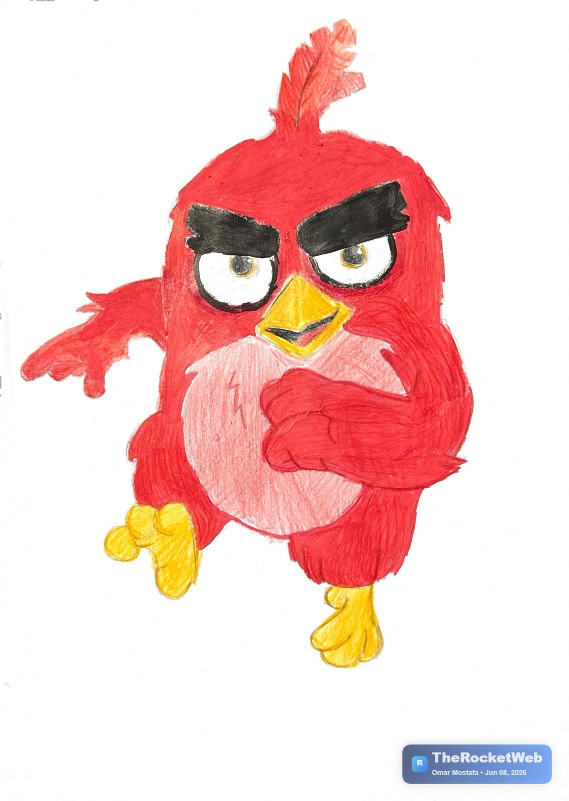 Angry Birds’ Red Running