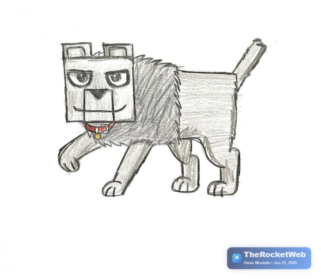 Dineyes the wolf minecraft movie