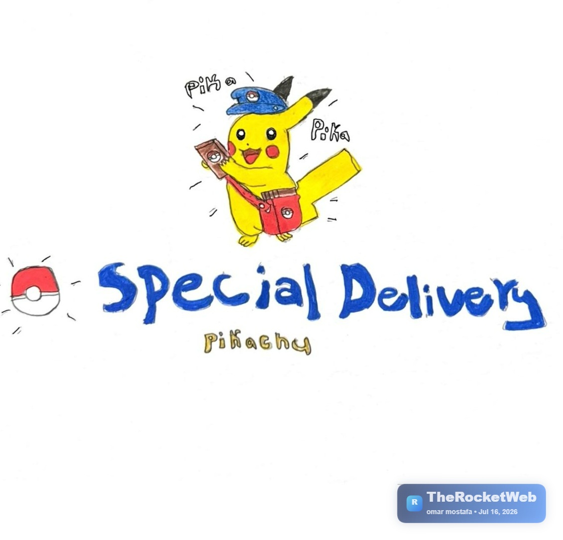 Pikachu special delivery