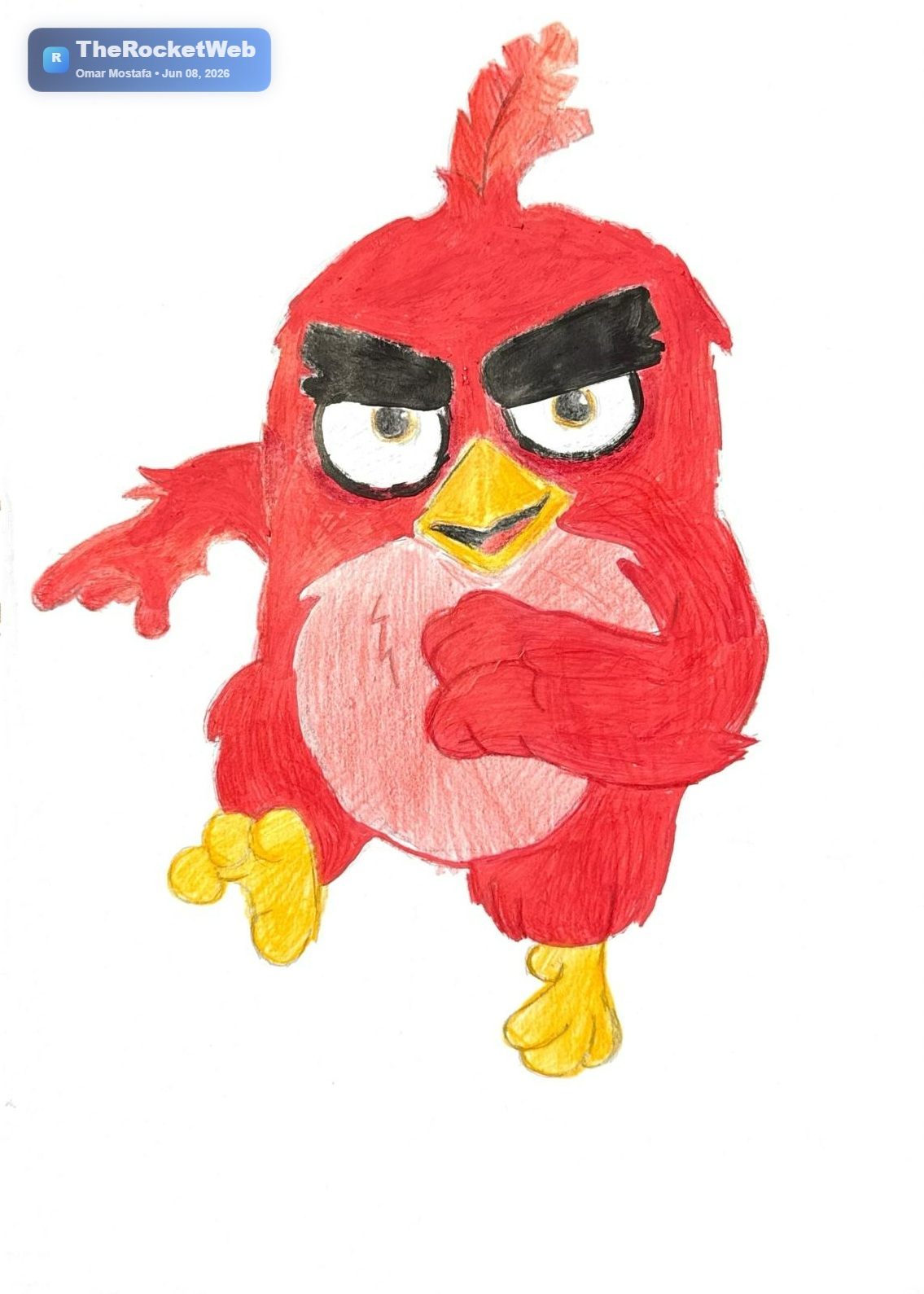 Angry Birds’ Red Running